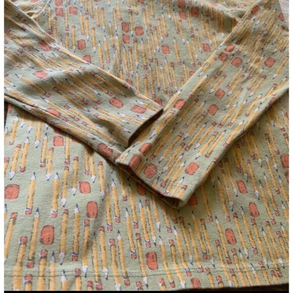 Vintage Munki Munki Pencil Long Sleeve Tee 6X - Picture 4 of 6